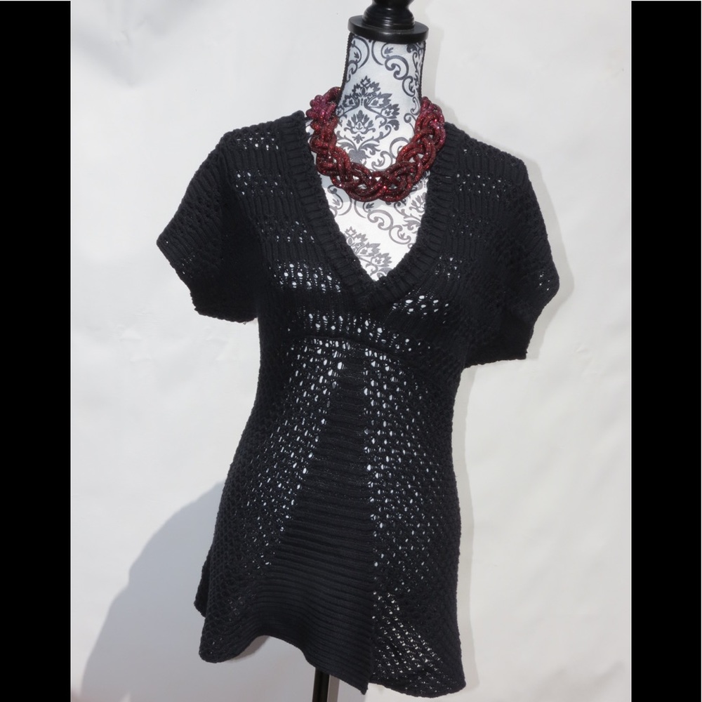 CALVIN KLEIN Black Tunic Sweater💲2 for $10 SALE💲